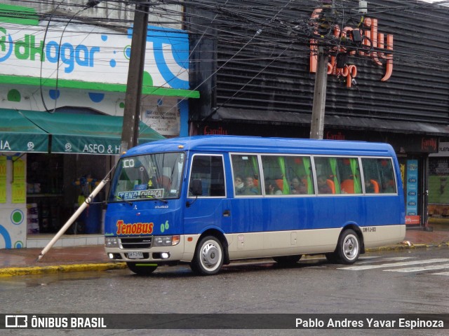 Tenobus 06 na cidade de Santa Cruz, Colchagua, Libertador General Bernardo O'Higgins, Chile, por Pablo Andres Yavar Espinoza. Número da foto: #12192742.