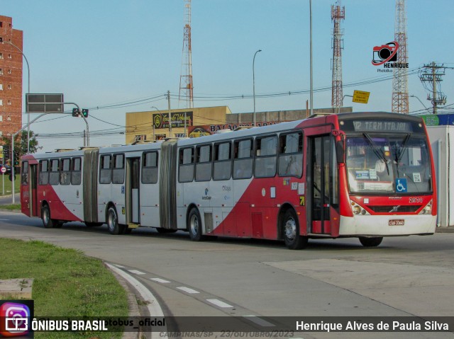 Itajaí Transportes Coletivos 2974 na cidade de Campinas, São Paulo, Brasil, por Henrique Alves de Paula Silva. Número da foto: #12195398.
