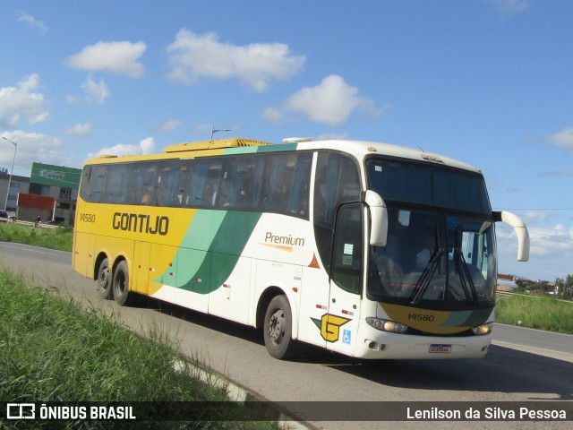 Empresa Gontijo de Transportes 14580 na cidade de Caruaru, Pernambuco, Brasil, por Lenilson da Silva Pessoa. Número da foto: #12196034.