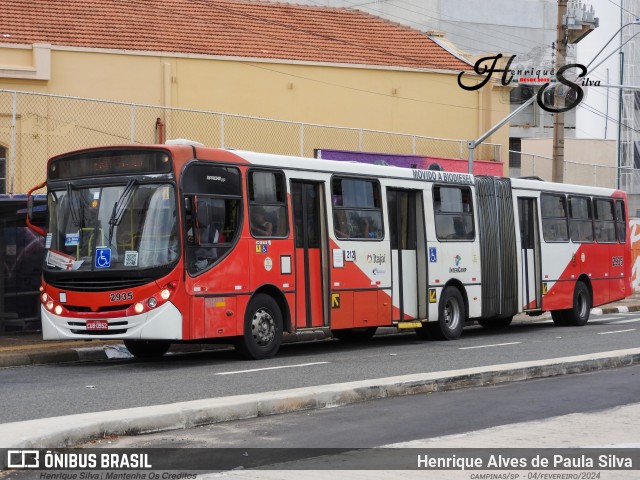 Itajaí Transportes Coletivos 2935 na cidade de Campinas, São Paulo, Brasil, por Henrique Alves de Paula Silva. Número da foto: #12195401.