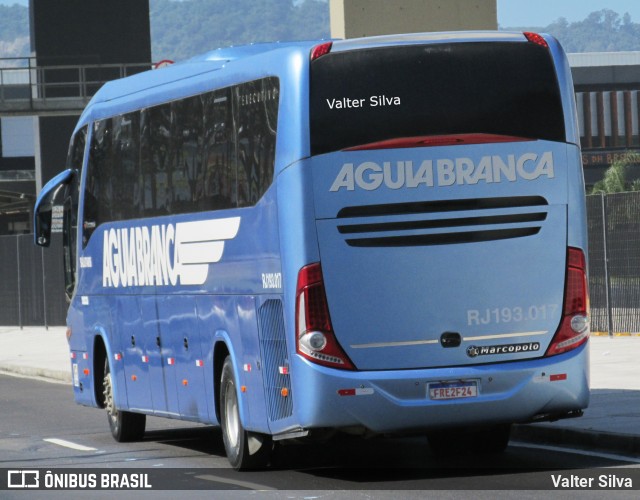 Viação Águia Branca RJ 193.017 na cidade de Rio de Janeiro, Rio de Janeiro, Brasil, por Valter Silva. Número da foto: #12194845.