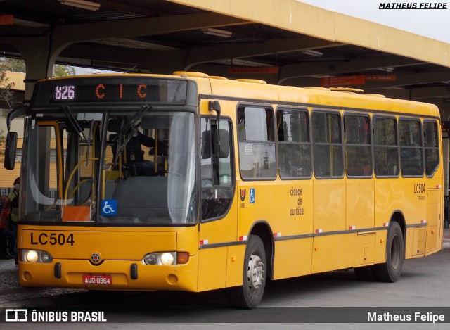 Araucária Transportes Coletivos LC504 na cidade de Curitiba, Paraná, Brasil, por Matheus Felipe. Número da foto: #12194519.