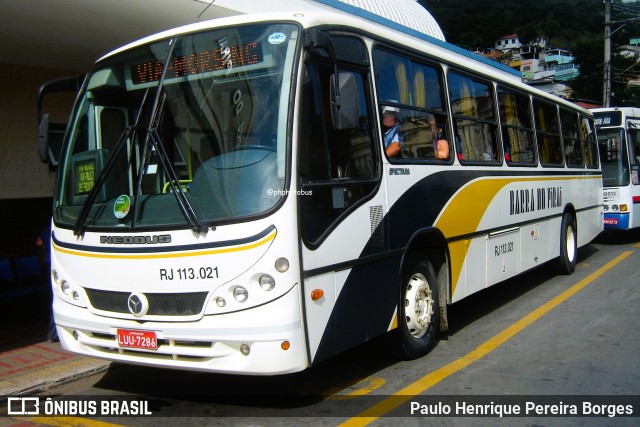 Viação Barra do Piraí Turismo RJ 113.021 na cidade de Barra do Piraí, Rio de Janeiro, Brasil, por Paulo Henrique Pereira Borges. Número da foto: #12195776.