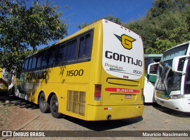 Empresa Gontijo de Transportes 11500 na cidade de Belo Horizonte, Minas Gerais, Brasil, por Maurício Nascimento. Número da foto: #12195563.