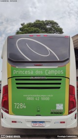 Expresso Princesa dos Campos 7284 na cidade de Tibagi, Paraná, Brasil, por Busologia Gabrielística. Número da foto: #12195519.