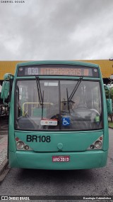 Transporte Coletivo Glória BR108 na cidade de Curitiba, Paraná, Brasil, por Busologia Gabrielística. Número da foto: #12195521.