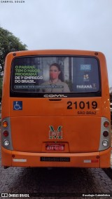 Auto Viação São Braz 21019 na cidade de Curitiba, Paraná, Brasil, por Busologia Gabrielística. Número da foto: #12195544.