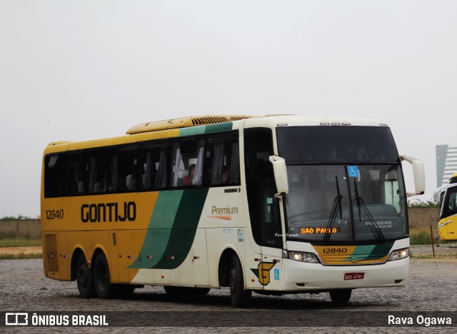 Empresa Gontijo de Transportes 12840 na cidade de Vitória da Conquista, Bahia, Brasil, por Rava Ogawa. Número da foto: #12198490.