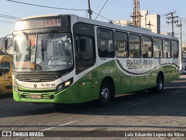 Expresso Real Rio RJ 133.180 na cidade de Niterói, Rio de Janeiro, Brasil, por Luiz Eduardo Lopes da Silva. Número da foto: #12196648.