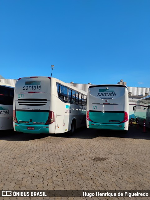 Santa Fé Transportes 171 na cidade de Belo Horizonte, Minas Gerais, Brasil, por Hugo Henrique de Figueiredo. Número da foto: #12199260.