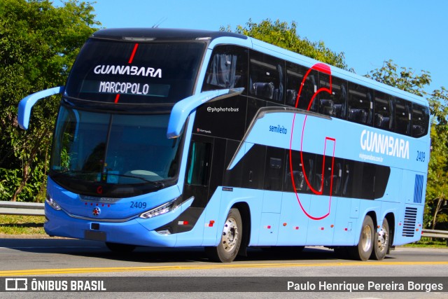 Expresso Guanabara 2409 na cidade de Barra do Piraí, Rio de Janeiro, Brasil, por Paulo Henrique Pereira Borges. Número da foto: #12198839.