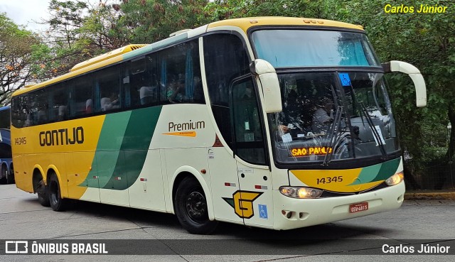Empresa Gontijo de Transportes 14345 na cidade de São Paulo, São Paulo, Brasil, por Carlos Júnior. Número da foto: #12196892.