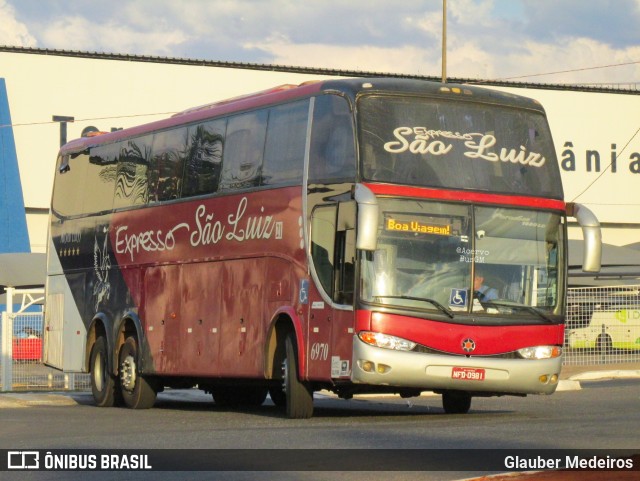 Expresso São Luiz 6970 na cidade de Goiânia, Goiás, Brasil, por Glauber Medeiros. Número da foto: #12198163.