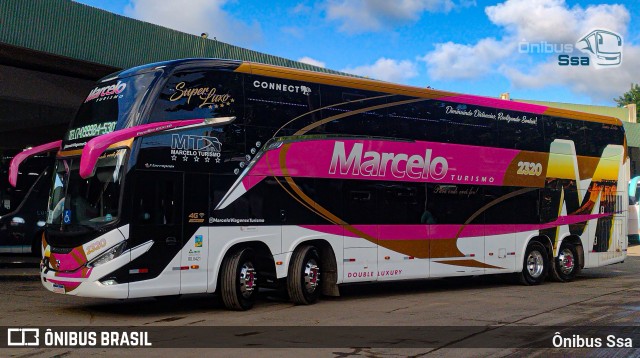 Marcelo Turismo 2320 na cidade de Salvador, Bahia, Brasil, por Ônibus Ssa. Número da foto: #12198710.