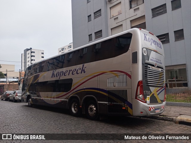 Kopereck Turismo 1700 na cidade de São Leopoldo, Rio Grande do Sul, Brasil, por Mateus de Oliveira Fernandes. Número da foto: #12196614.