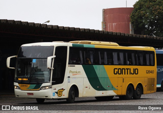 Empresa Gontijo de Transportes 12840 na cidade de Vitória da Conquista, Bahia, Brasil, por Rava Ogawa. Número da foto: #12198500.