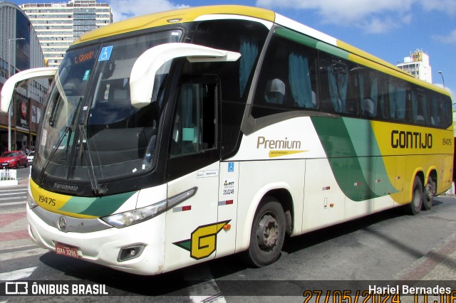 Empresa Gontijo de Transportes 19475 na cidade de Belo Horizonte, Minas Gerais, Brasil, por Hariel Bernades. Número da foto: #12198264.