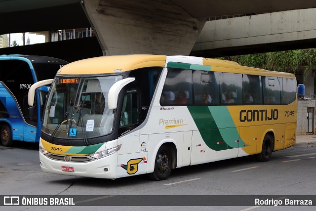 Empresa Gontijo de Transportes 7045 na cidade de Belo Horizonte, Minas Gerais, Brasil, por Rodrigo Barraza. Número da foto: #12197806.