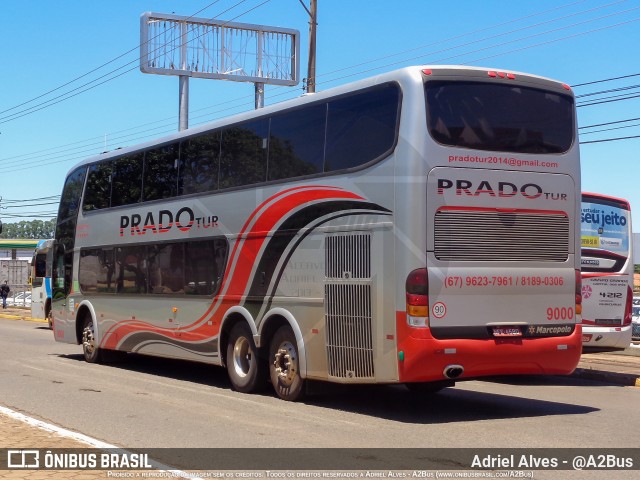 Prado Tur 9000 na cidade de Campo Grande, Mato Grosso do Sul, Brasil, por Adriel Alves - @A2Bus. Número da foto: #12196740.