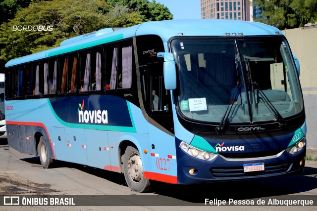 Novisa Transportes Rodoviários e Serviços 0227 na cidade de Salvador, Bahia, Brasil, por Felipe Pessoa de Albuquerque. Número da foto: #12198229.