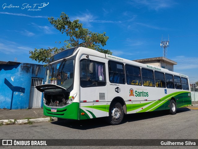 Viação Piracicabana Santos 4231 na cidade de Santos, São Paulo, Brasil, por Guilherme Silva. Número da foto: #12198475.