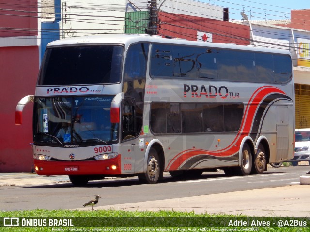 Prado Tur 9000 na cidade de Campo Grande, Mato Grosso do Sul, Brasil, por Adriel Alves - @A2Bus. Número da foto: #12196742.