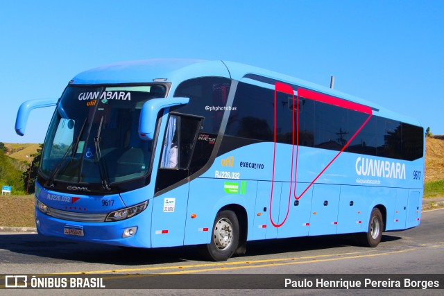 UTIL - União Transporte Interestadual de Luxo 9617 na cidade de Barra do Piraí, Rio de Janeiro, Brasil, por Paulo Henrique Pereira Borges. Número da foto: #12198874.