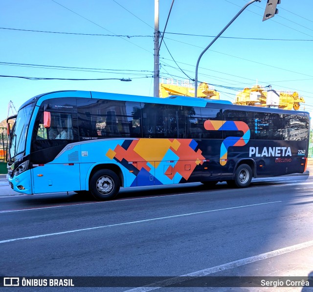 Planeta Transportes Rodoviários 2241 na cidade de Vitória, Espírito Santo, Brasil, por Sergio Corrêa. Número da foto: #12196646.