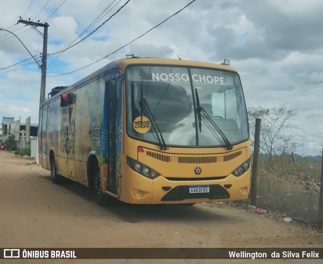 Ônibus Particulares 3F05 na cidade de Aracruz, Espírito Santo, Brasil, por Wellington  da Silva Felix. Número da foto: #12198849.