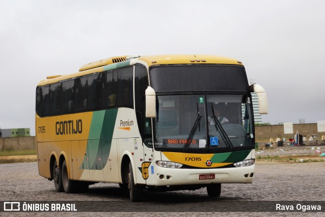 Empresa Gontijo de Transportes 17015 na cidade de Vitória da Conquista, Bahia, Brasil, por Rava Ogawa. Número da foto: #12198504.