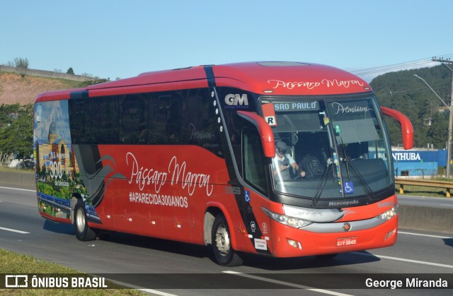 Empresa de Ônibus Pássaro Marron 5959 na cidade de Arujá, São Paulo, Brasil, por George Miranda. Número da foto: #12197740.
