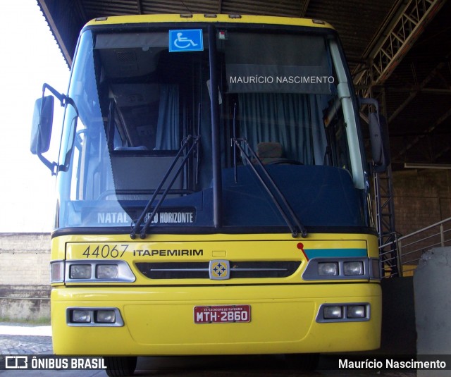 Viação Itapemirim 44067 na cidade de Belo Horizonte, Minas Gerais, Brasil, por Maurício Nascimento. Número da foto: #12199300.