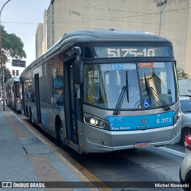 Viação Paratodos > São Jorge > Metropolitana São Paulo > Mobibrasil 6 3173 na cidade de São Paulo, São Paulo, Brasil, por Michel Nowacki. Número da foto: #12197693.