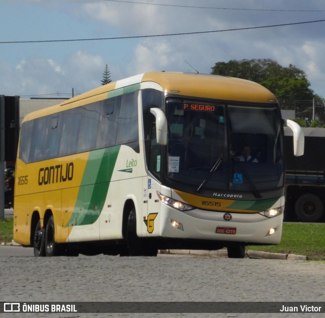 Empresa Gontijo de Transportes 16515 na cidade de Eunápolis, Bahia, Brasil, por Juan Victor. Número da foto: #12199059.