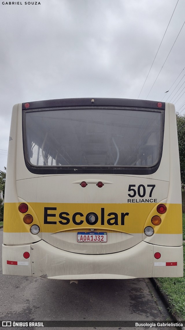 Reliance Transportes 507 na cidade de Campo Magro, Paraná, Brasil, por Busologia Gabrielística. Número da foto: #12199156.