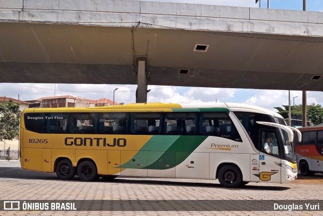 Empresa Gontijo de Transportes 18265 na cidade de Belo Horizonte, Minas Gerais, Brasil, por Douglas Yuri. Número da foto: #12199375.