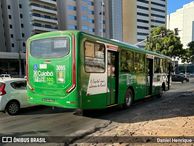 Expresso Caribus Transportes 3095 na cidade de Cuiabá, Mato Grosso, Brasil, por Daniel Henrique. Número da foto: #12198493.