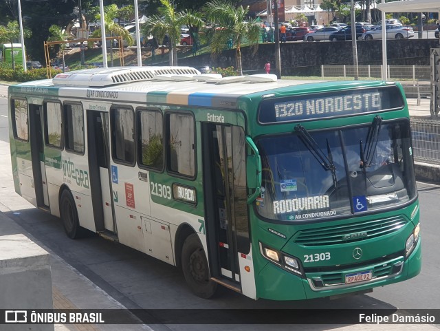 OT Trans - Ótima Salvador Transportes 21303 na cidade de Sabará, Minas Gerais, Brasil, por Felipe Damásio. Número da foto: #12198314.