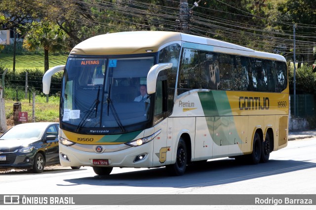 Empresa Gontijo de Transportes 19560 na cidade de Belo Horizonte, Minas Gerais, Brasil, por Rodrigo Barraza. Número da foto: #12200579.