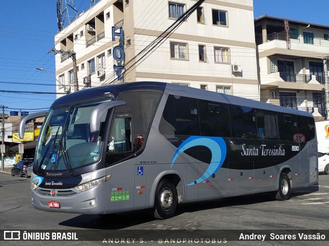 Santa Teresinha Transporte e Turismo - Brusquetur 1930 na cidade de Balneário Camboriú, Santa Catarina, Brasil, por Andrey  Soares Vassão. Número da foto: #12200234.