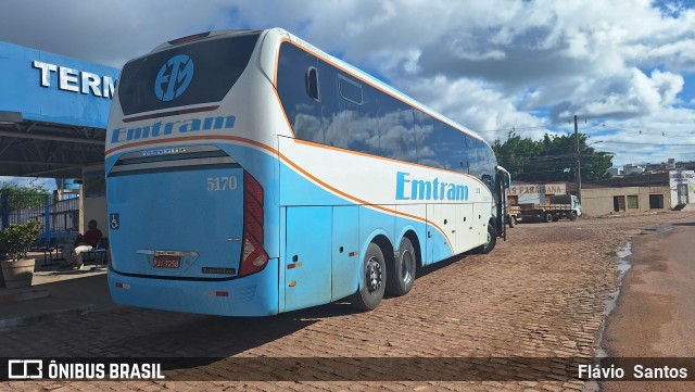 Emtram 5170 na cidade de Barra da Estiva, Bahia, Brasil, por Flávio  Santos. Número da foto: #12199689.