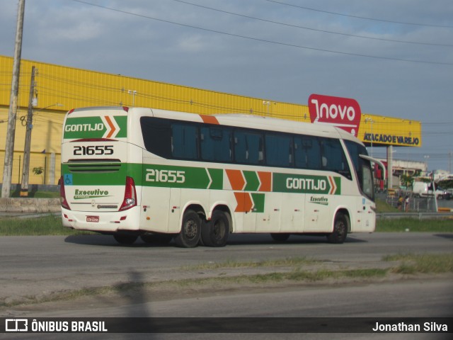 Empresa Gontijo de Transportes 21655 na cidade de Jaboatão dos Guararapes, Pernambuco, Brasil, por Jonathan Silva. Número da foto: #12200249.