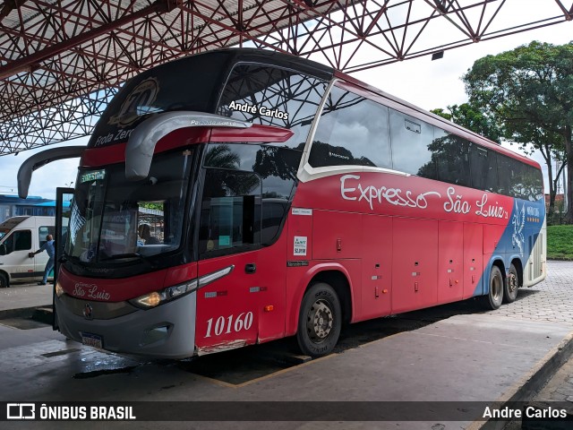 Expresso São Luiz 10160 na cidade de Maceió, Alagoas, Brasil, por Andre Carlos. Número da foto: #12200476.