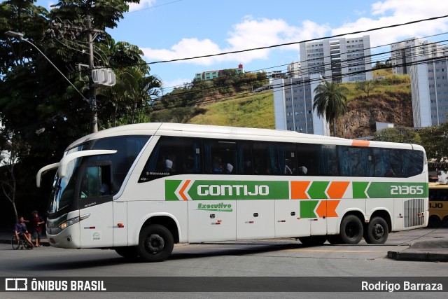 Empresa Gontijo de Transportes 21365 na cidade de Belo Horizonte, Minas Gerais, Brasil, por Rodrigo Barraza. Número da foto: #12200544.