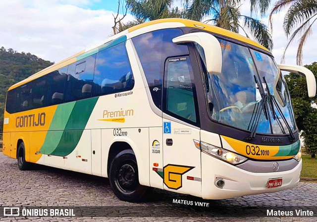 Empresa Gontijo de Transportes 0321010 na cidade de Juiz de Fora, Minas Gerais, Brasil, por Mateus Vinte. Número da foto: #12200125.