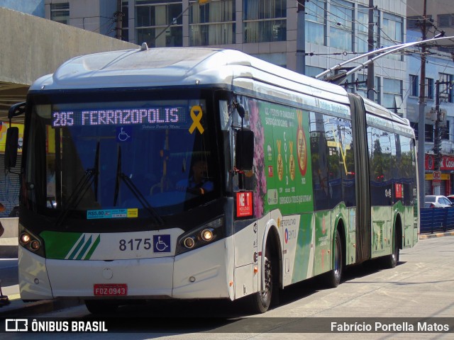 Next Mobilidade - ABC Sistema de Transporte 8175 na cidade de Santo André, São Paulo, Brasil, por Fabrício Portella Matos. Número da foto: #12200787.