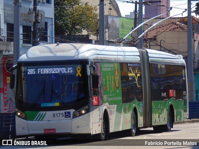 Next Mobilidade - ABC Sistema de Transporte 8175 na cidade de Santo André, São Paulo, Brasil, por Fabrício Portella Matos. Número da foto: #12200798.