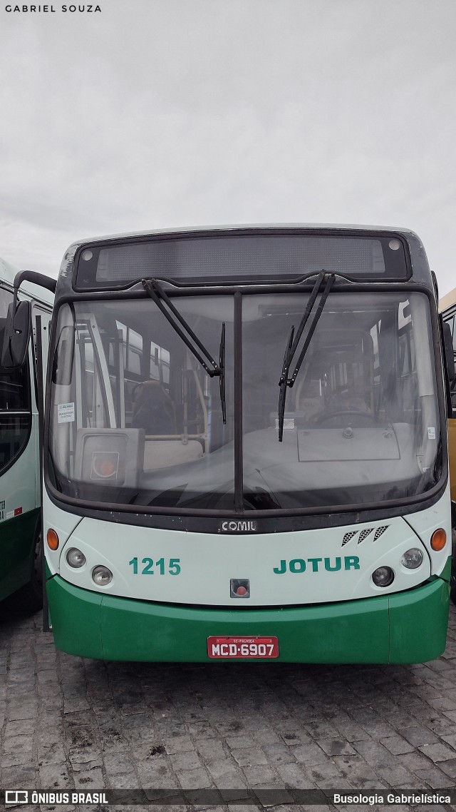 Jotur - Auto Ônibus e Turismo Josefense 1215 na cidade de Palhoça, Santa Catarina, Brasil, por Busologia Gabrielística. Número da foto: #12202103.