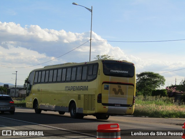 Viação Itapemirim 8547 na cidade de Caruaru, Pernambuco, Brasil, por Lenilson da Silva Pessoa. Número da foto: #12202266.