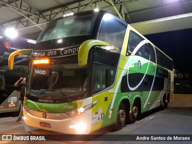 Expresso Princesa dos Campos 6202 na cidade de Curitiba, Paraná, Brasil, por Andre Santos de Moraes. Número da foto: #12200618.